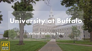 มหาวิทยาลัยบัฟฟาโล (University at Buffalo, South Campus) - ทัวร์เดินชมเสมือนจริง [4k 60fps]