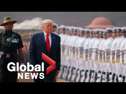 Video: Melania Trump Guarda In India