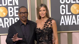 Eddie Murphy and Paige Butcher 2023 Golden Globes Arrivals
