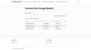 Connect Google Sheets to WordPress Tables and Review Updates