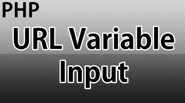 PHP: How To Use Variable Input In The URL
