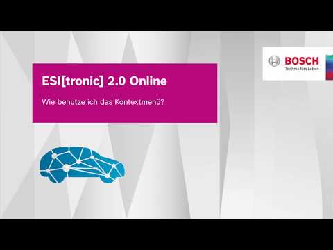 DE | ESI[tronic] 2.0 Online - Wie benutze ich das Kontextmenü?