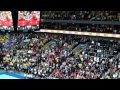 The gold final, WCh Handball 2011: National anthems. Denmark - France. January 30th.