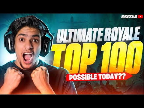 🔥FINALLY, TOP 100 RANK DONE IN ULTIMATE ROYAL IN BGMI 🔥FINALLY, TOP 100 RANK DONE IN ULTIMATE ROYAL IN BGMI