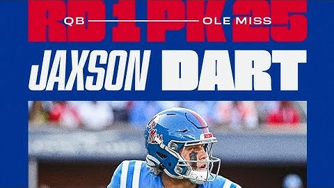 GIANTS Trade up for Jaxson Dart! Giants fan Reaction