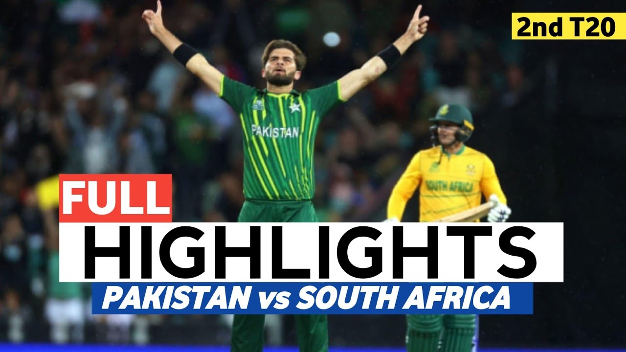 Pakistan vs South Africa 2nd T20 Highlights 2024 | PAK vs SA 2024 | PAK ...