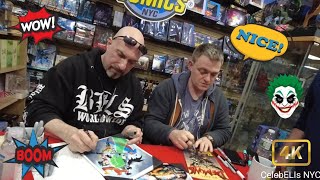 Scott Snyder and Greg Capullo at Midtown Comics