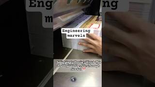 Ever wonder how paper is cut so perfectly? You won’t believe the speed of this industrial machine!