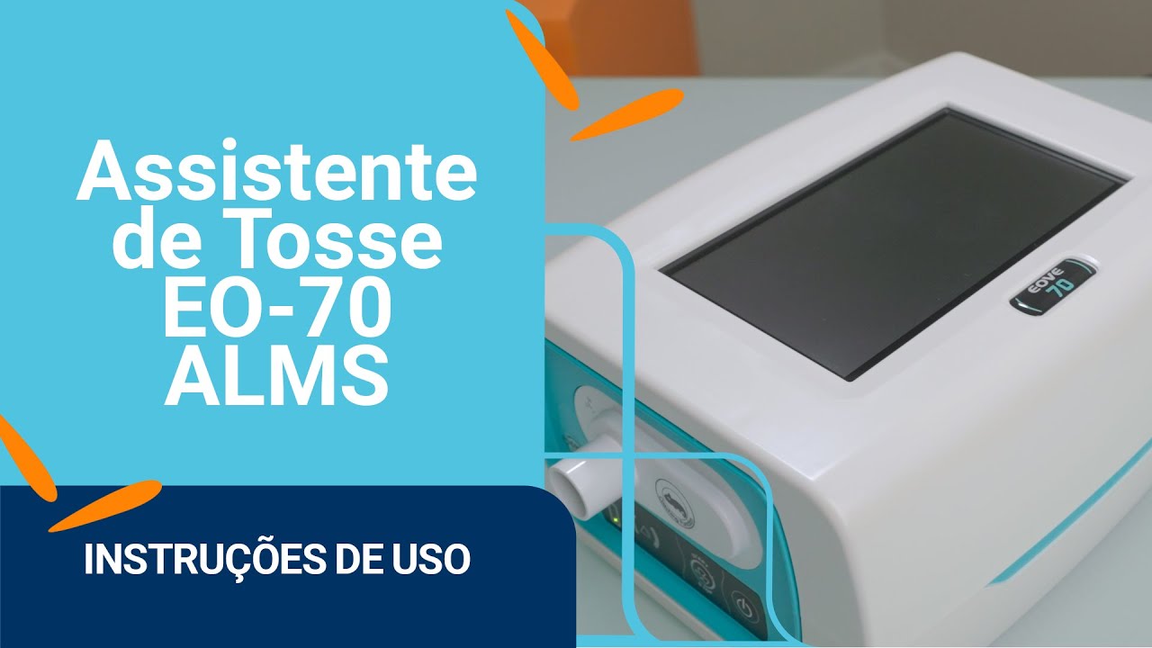 Assistente de Tosse EO-70 da ALMS: Instruções de Uso