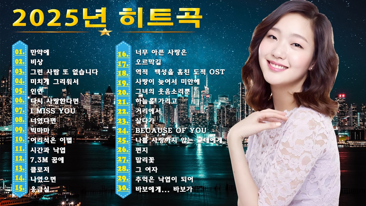 한국 OST '차가운 밤' - 빗속에서 들으면 마음을 울리는 슬프고 감성적인 음악 | 2026년 최고의 한국 발라드 모음 - 부드럽고 중독성 있는 슬픈 음악