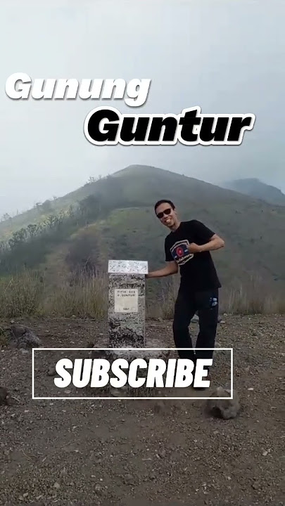 gunung guntur indah banget #viral #pendaki #lucu #komedi