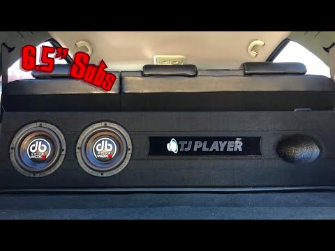 6.5" Subwoofer Box Build - DB Drive WDX6.5
