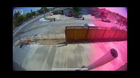 How to fix a Ring Floodlight Camera with Pink Video