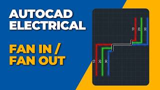 AutoCAD Electrical: Fan In Fan Out Explained — Source & Destination for Wire Bundles