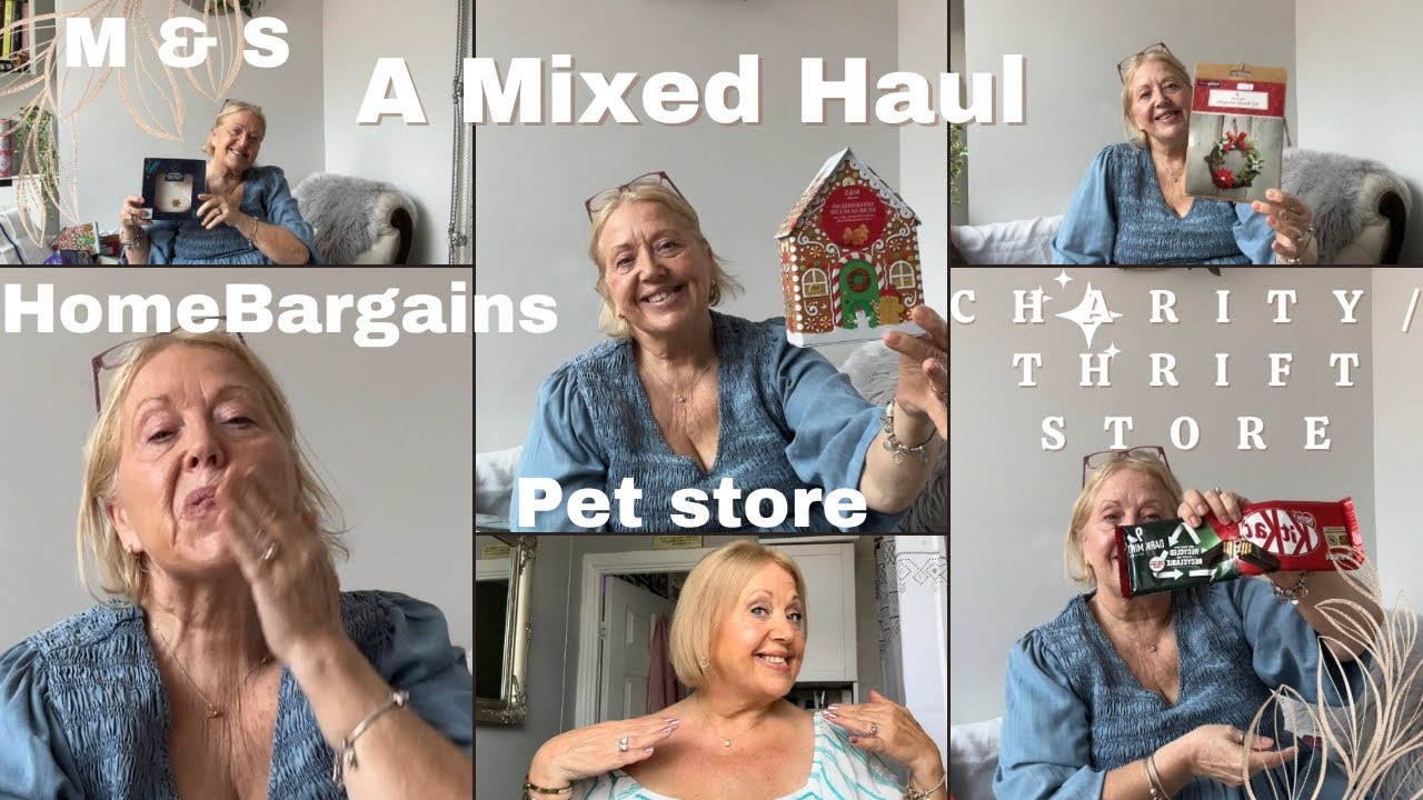 A Mixed Haul - Charity Shop/Thrift Store - Home Bargains - Marks and Spencer’s - Pet Store