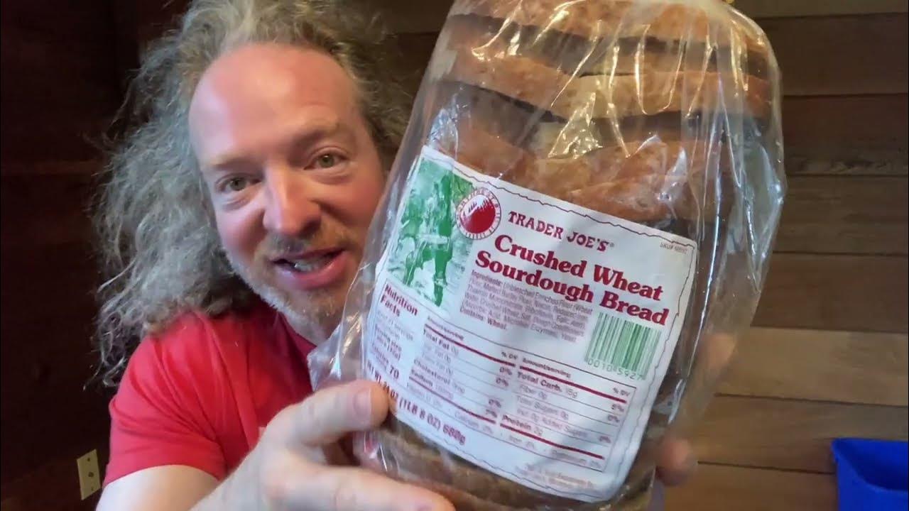 Trader Joe's Crushed Wheat Sourdough Bread YouTube