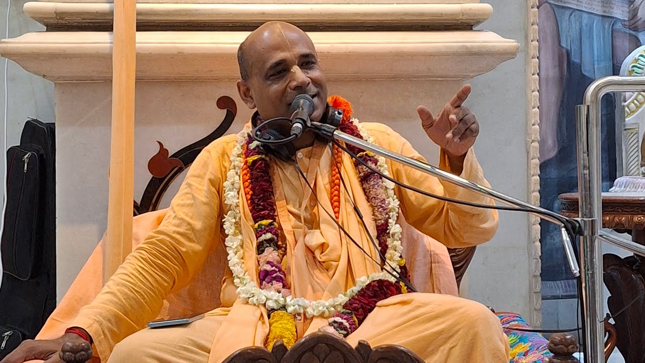 SB 4.13.39 BY BHAKTI KARUNAMAY VANMALI SWAMI MAHARAJ 🌸 Iskcon Mira road