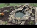 Decorative Garden Pond Setup