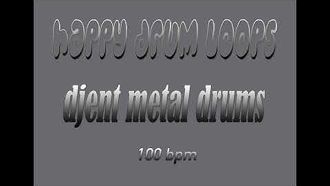 Learn how to play Meshuggahs Bleed - Drums at 100 bpm