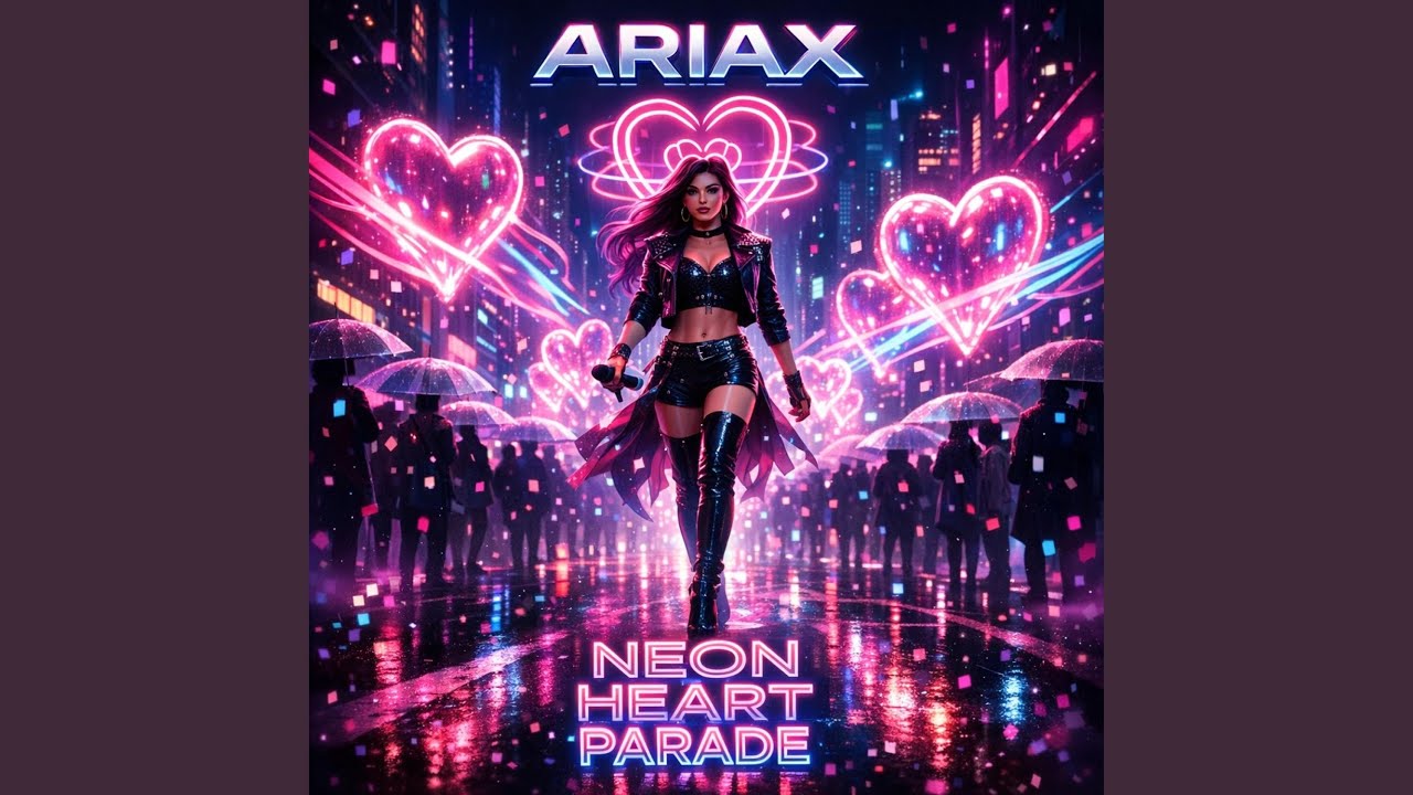Neon Heart Parade