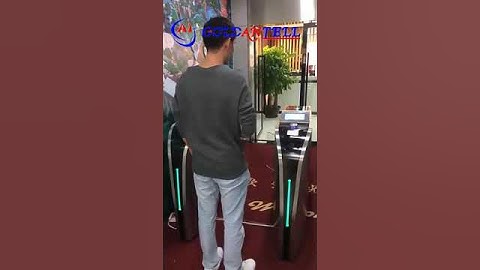 GAT-630 Ticket / QR code RFID Automatic Turnstile Gate For Waterpark/ Metro