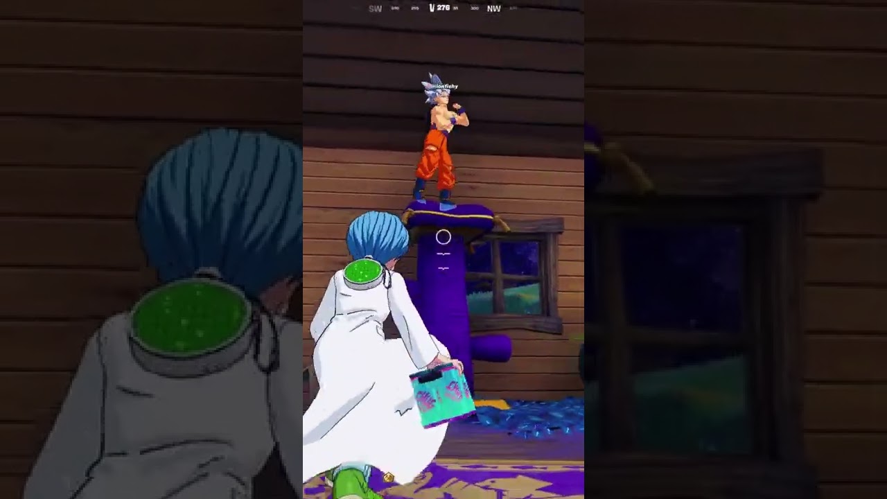 Goku surprises Bulma 😹