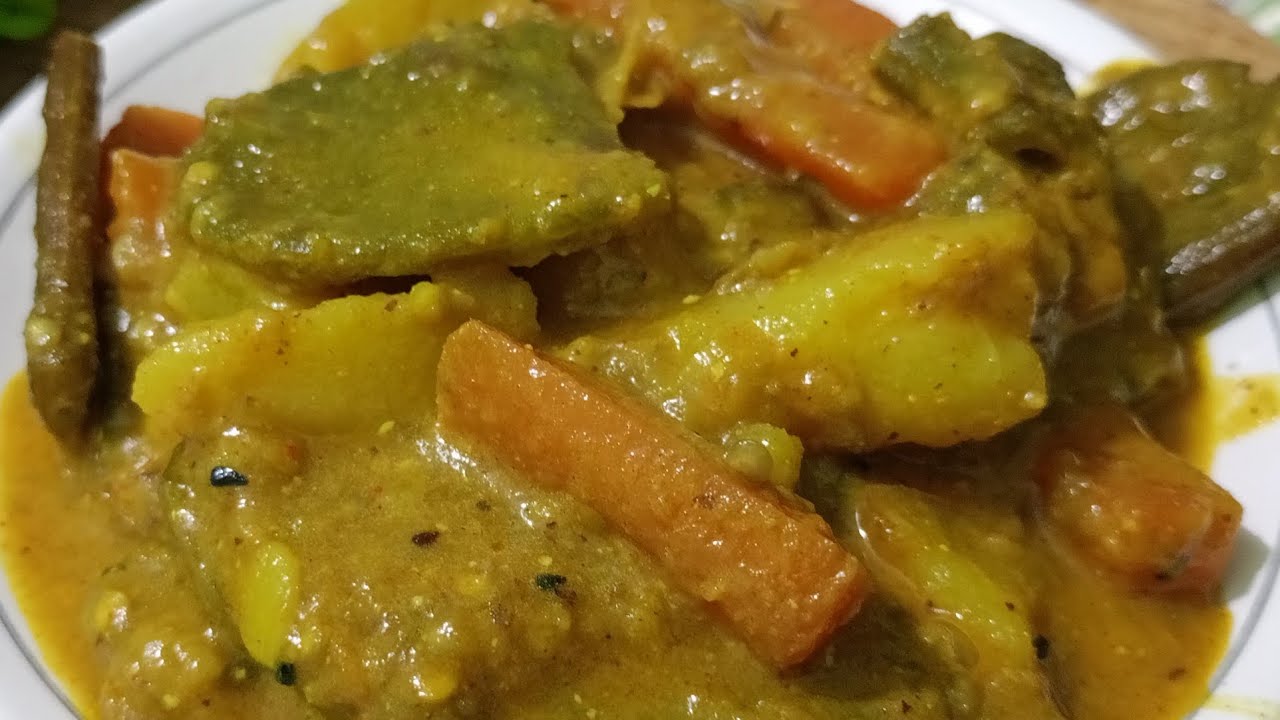 নিরামিষ তরকারি ll শীতের দুপুরে হোক বা রাতে গরম ভাতের সাতে জাস্ট জমে যাবে এই নিরামিষ তরকারি থাকলে 