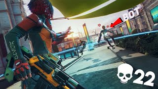 Nothing but BOTS in this lobby... | 22 ELIMS | Hyper Scape Gameplay |