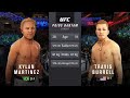 UFC 4 | Kylan Martinez (0-1) vs Travis Burrell (0-1) | Bantamweight | BL studio 16