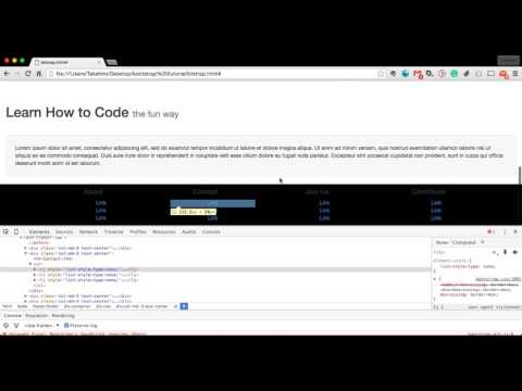 Google Developer Tools - Color Picker Tutorial