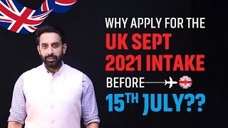 Study in the UK | Apply before 15th July 2021