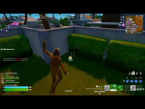 Playing fortnite