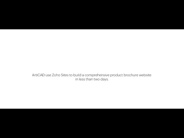 Zoho Sites Latest Official Videos