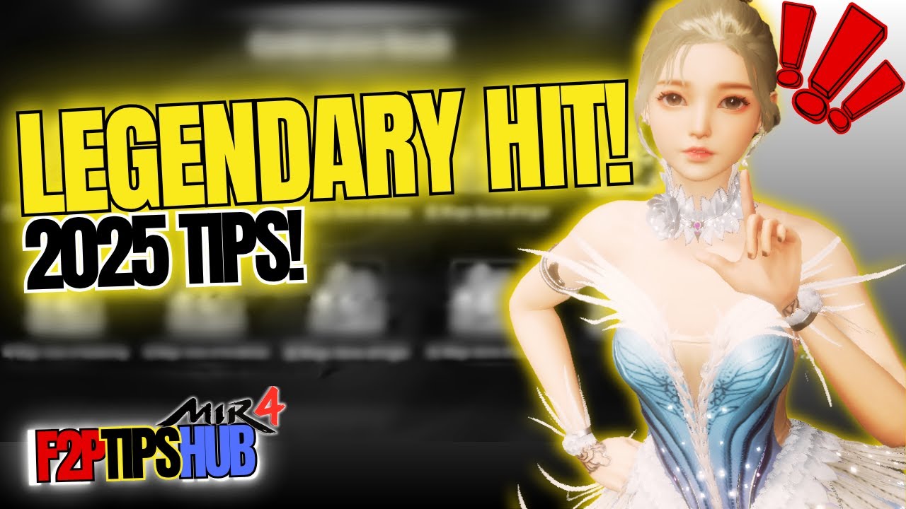 MIR4 LEGENDARY Magic Stone Combine! | My Luckiest Hit in 2025