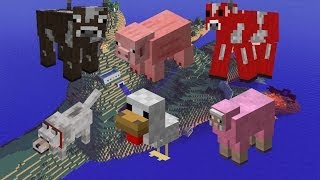 Tutorial - Come far riprodurre TUTTI gli animali + Errore mondo superpiatto [Minecraft]
