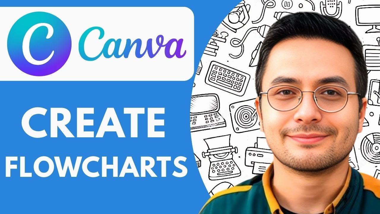 flowchart to java - youtube Images High Quality Grahic How to Create Flowcharts in Canva 2025 (Step by step) - YouTube