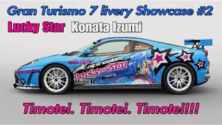 Gran Turismo 7 - Livery Showcase Lucky Star Konata Izumi