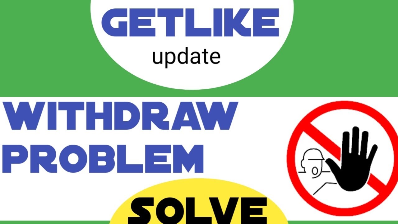getlike io withdraw problem |new update | rubles  earning sites