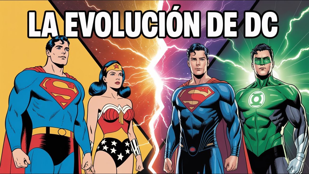 La Historia Completa de DC: Todas las Eras Explicadas (Edad de Oro a Dawn of DC)