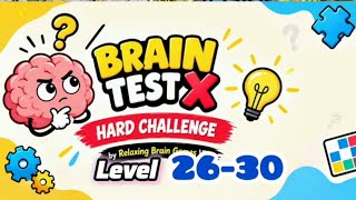 Brain test X :Hard challenge level 26-30 #relaxingbraingamesvk #braintestxvk screenshot 1