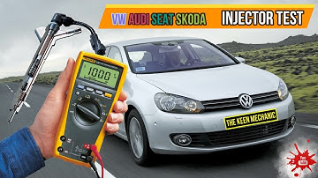 INJECTOR TEST VW GOLF AUDI SEAT SKODA ELECTRICAL TEST 1.6TDI HOW TO TEST BOSCH INJECTOR CAYB CAYC
