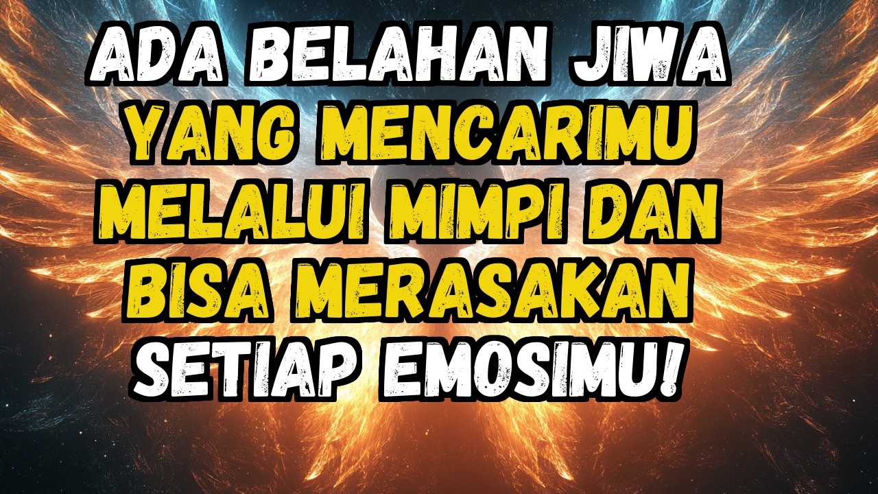 💫✨ ADA BELAHAN JIWA YANG MENCARIMU MELALUI MIMPI DAN BISA MERASAKAN SETIAP EMOSIMU!