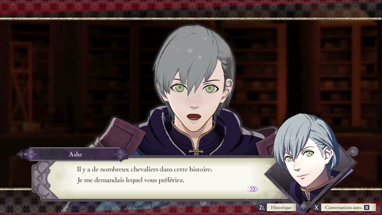 Fire Emblem : Three Houses - Soutiens FR Ingrid & Ashe