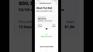 Soxl Rolling Options
