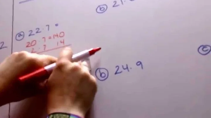 Multiplikasjon med flersifret tall