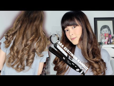 Tutorial Keriting Rambut dengan Catokan Lurus / How I Curl My Hair - Almiranti Fira