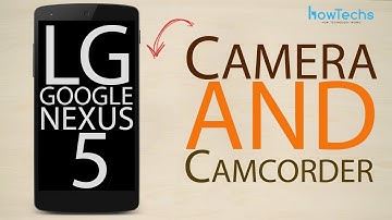 LG Google Nexus 5 - How to use the camera or camcorder