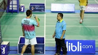 Phạm Cao Cường vs Hardianto Kurniawan - Tứ kết giải cầu lông Việt Nam International Series 2015