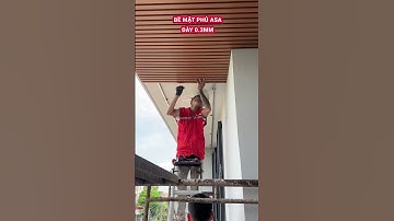 Tấm ốp gỗ nhựa phủ ASA nắng chiếu có bị phai màu không?