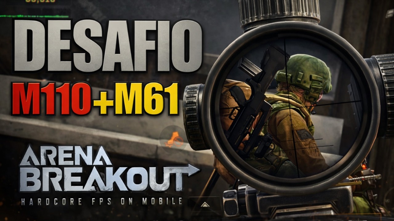 DESAFIO M110 + M61 COM DIREITO A CLIENTE || POCO X7 PRO || ARENA BREAKOUT GLOBAL